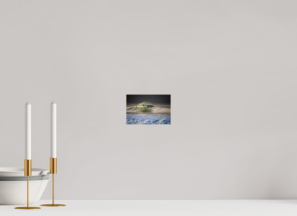 6 x 4″, Metallic Photo Print On Fuji Crystal Pearl Silver Wave -Venice Beach-