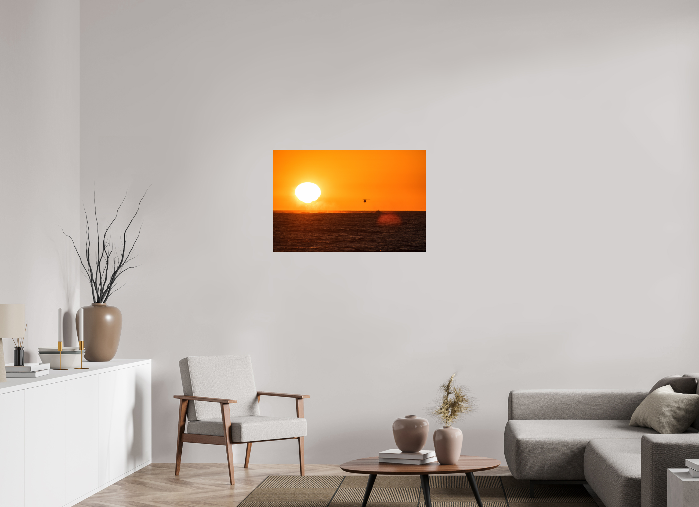 36 x 24″, Metallic Photo Print On Fuji Crystal Pearl Sunset Rescue