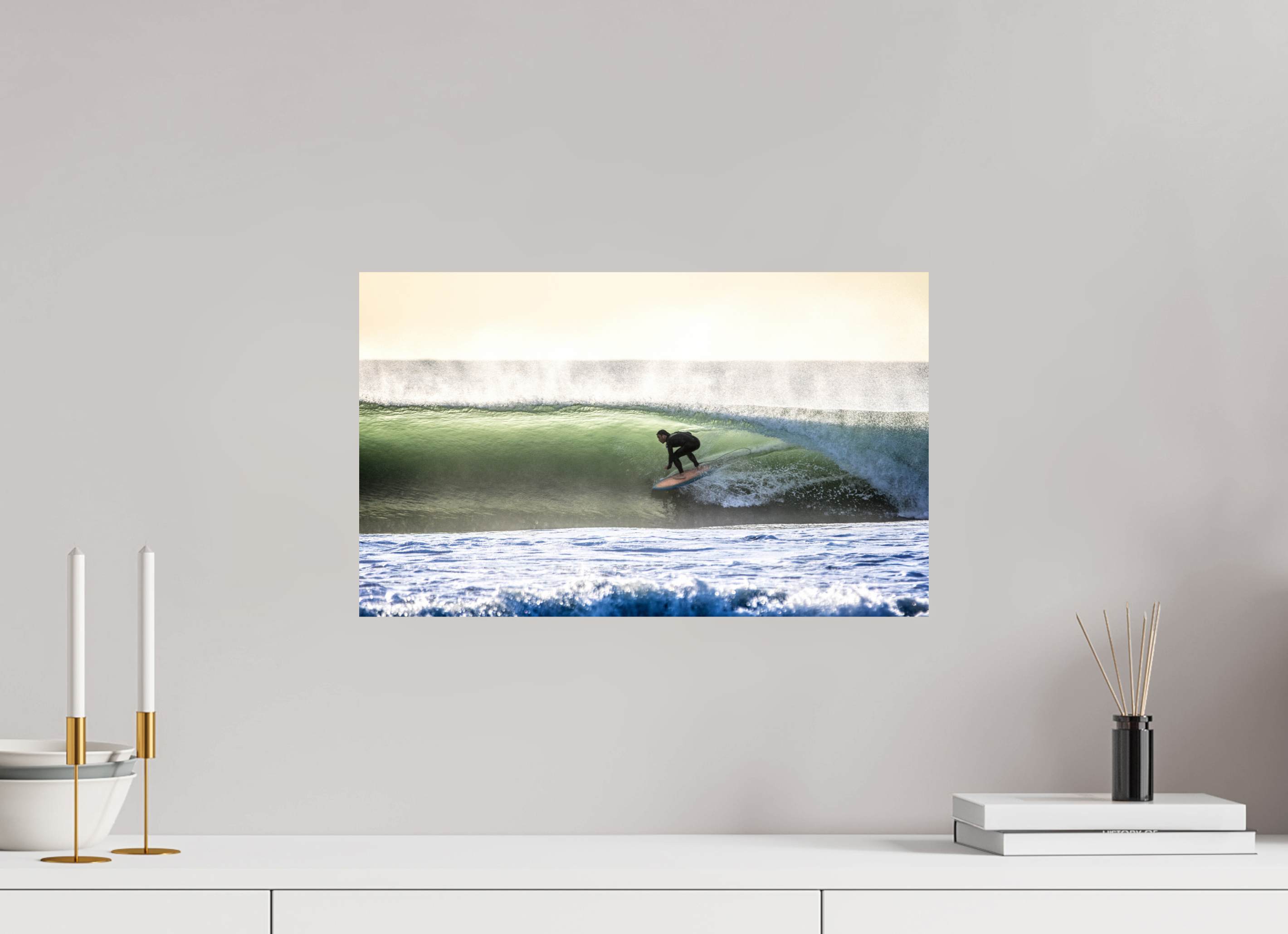 19.8 x 12″, Metallic Photo Print On Fuji Crystal Pearl Hollow Offshore Right