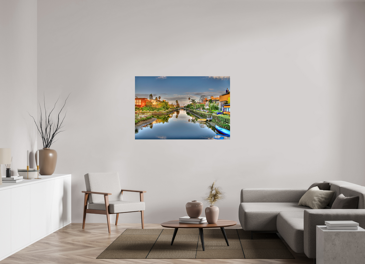 54 x 36″, Photo Print On Fuji Crystal DP II Venice Canals