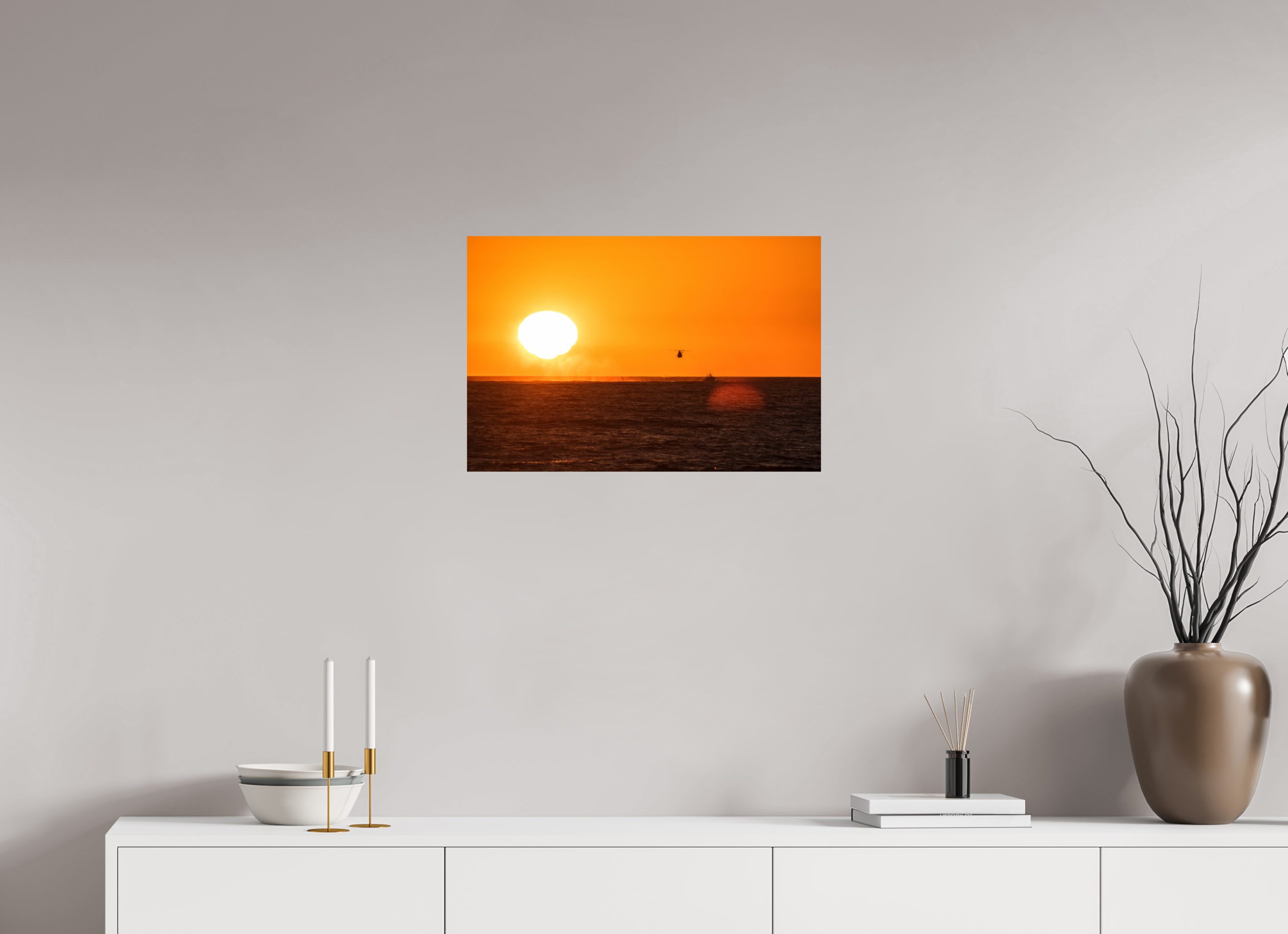24 x 16″, Metallic Photo Print On Fuji Crystal Pearl Sunset Rescue