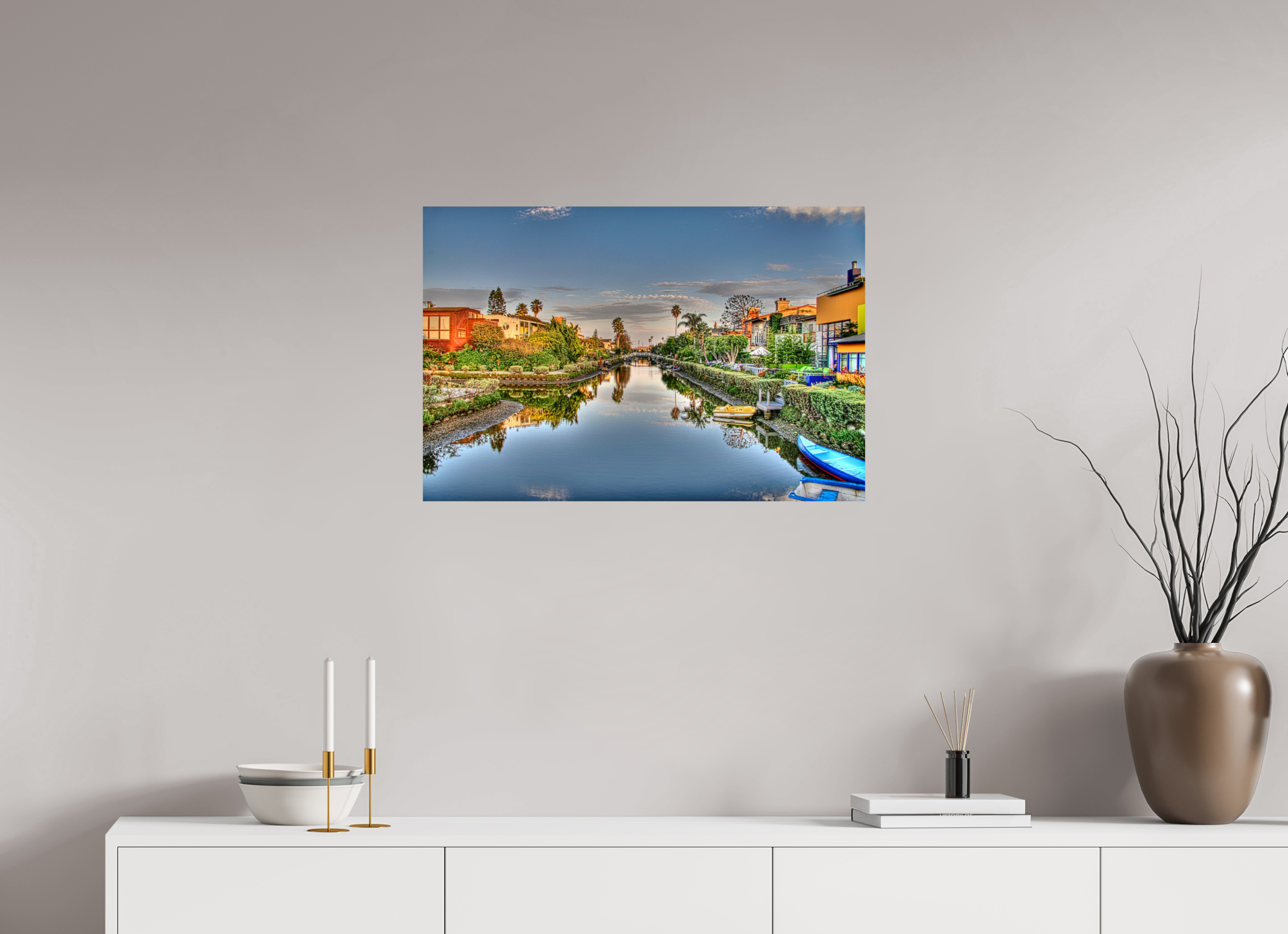 30 x 20″, Photo Print On Fuji Crystal DP II Venice Canals