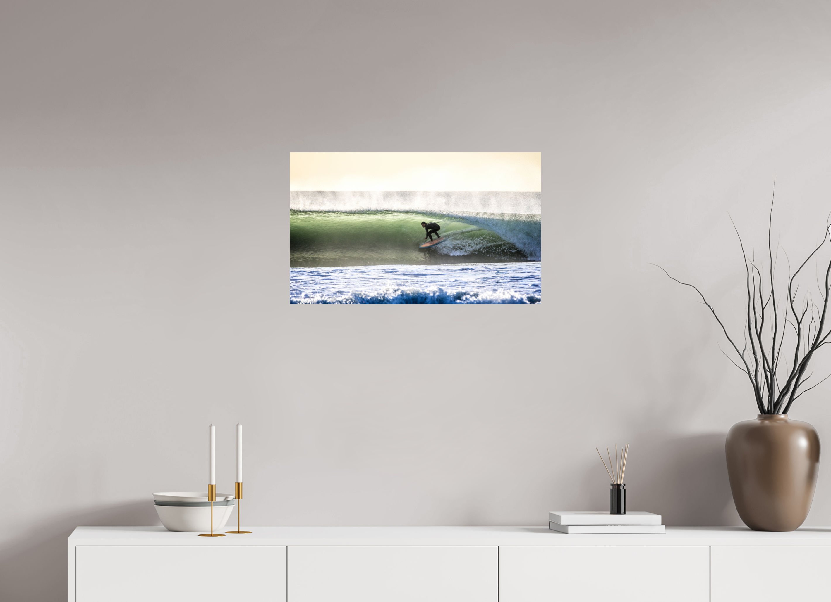 26.4 x 16″, Metallic Photo Print On Fuji Crystal Pearl Hollow Offshore Right