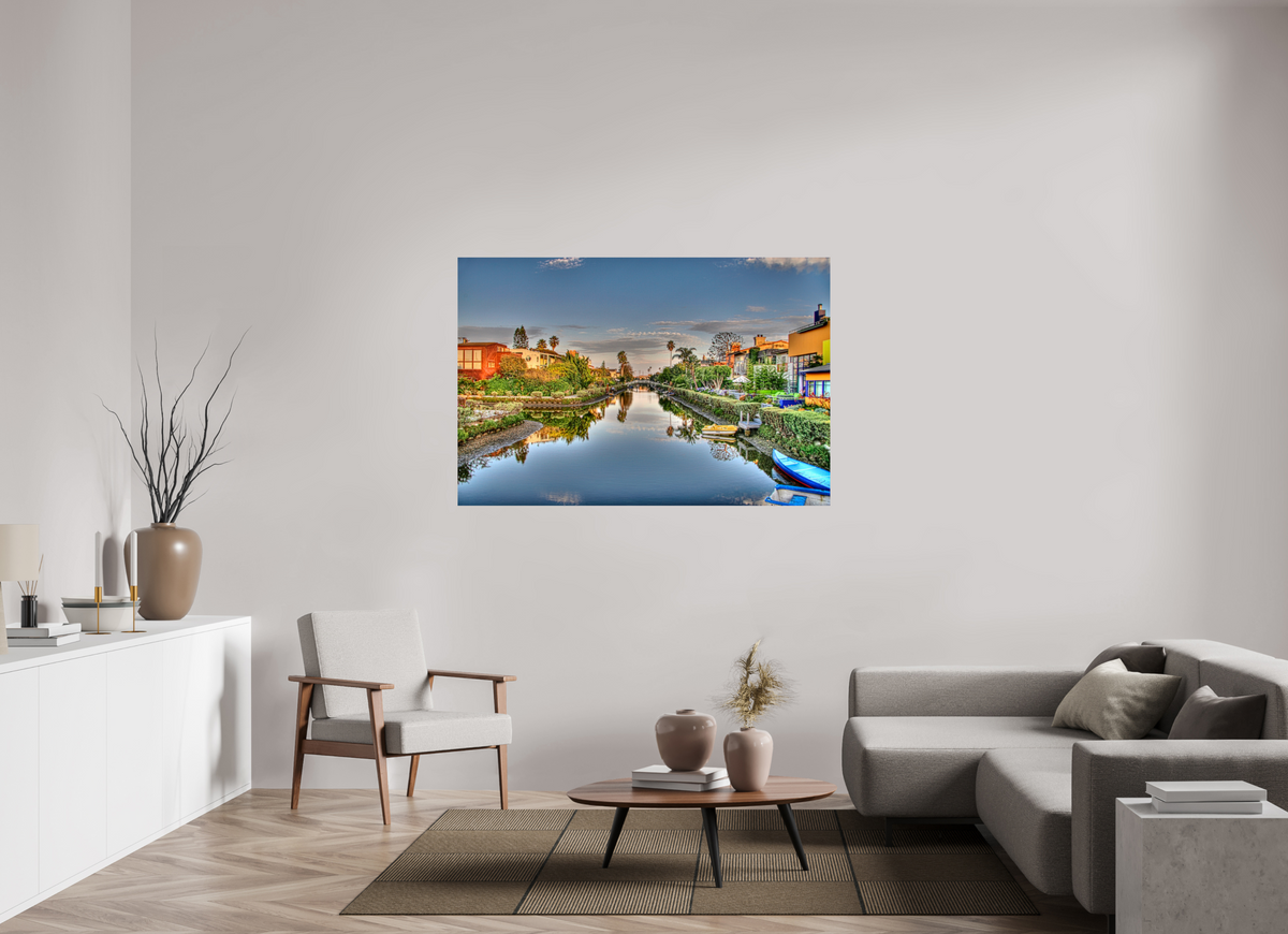 60 x 40″, Photo Print On Fuji Crystal DP II Venice Canals