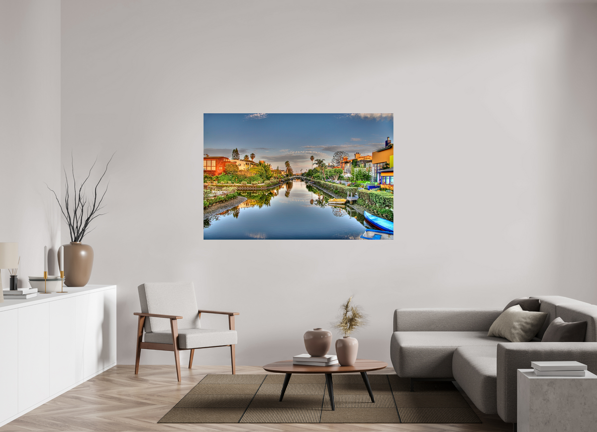 66 x 44″, Photo Print On Fuji Crystal DP II Venice Canals