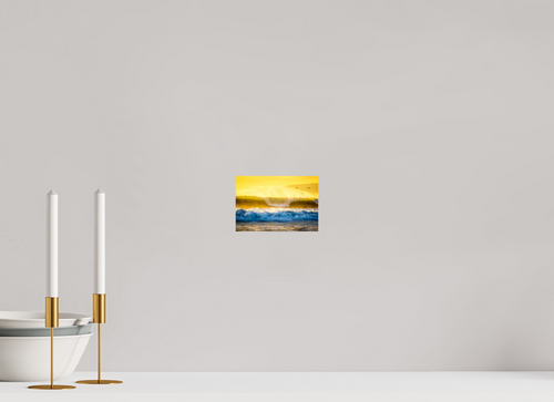 6 x 4″, Metallic Photo Print On Fuji Crystal Pearl Golden Storm Venice